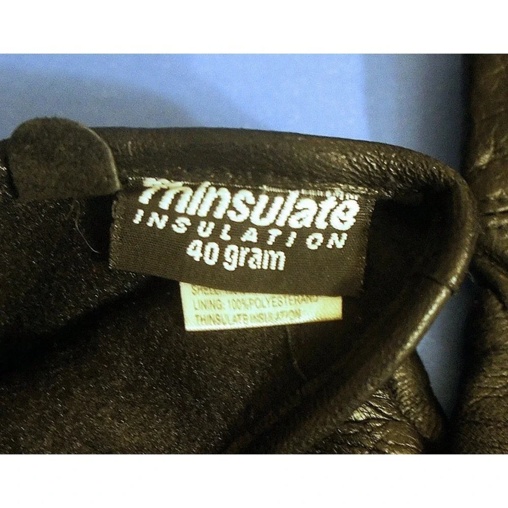 Ladies Thinsulate Black Driving Gloves M/L 40 Gram